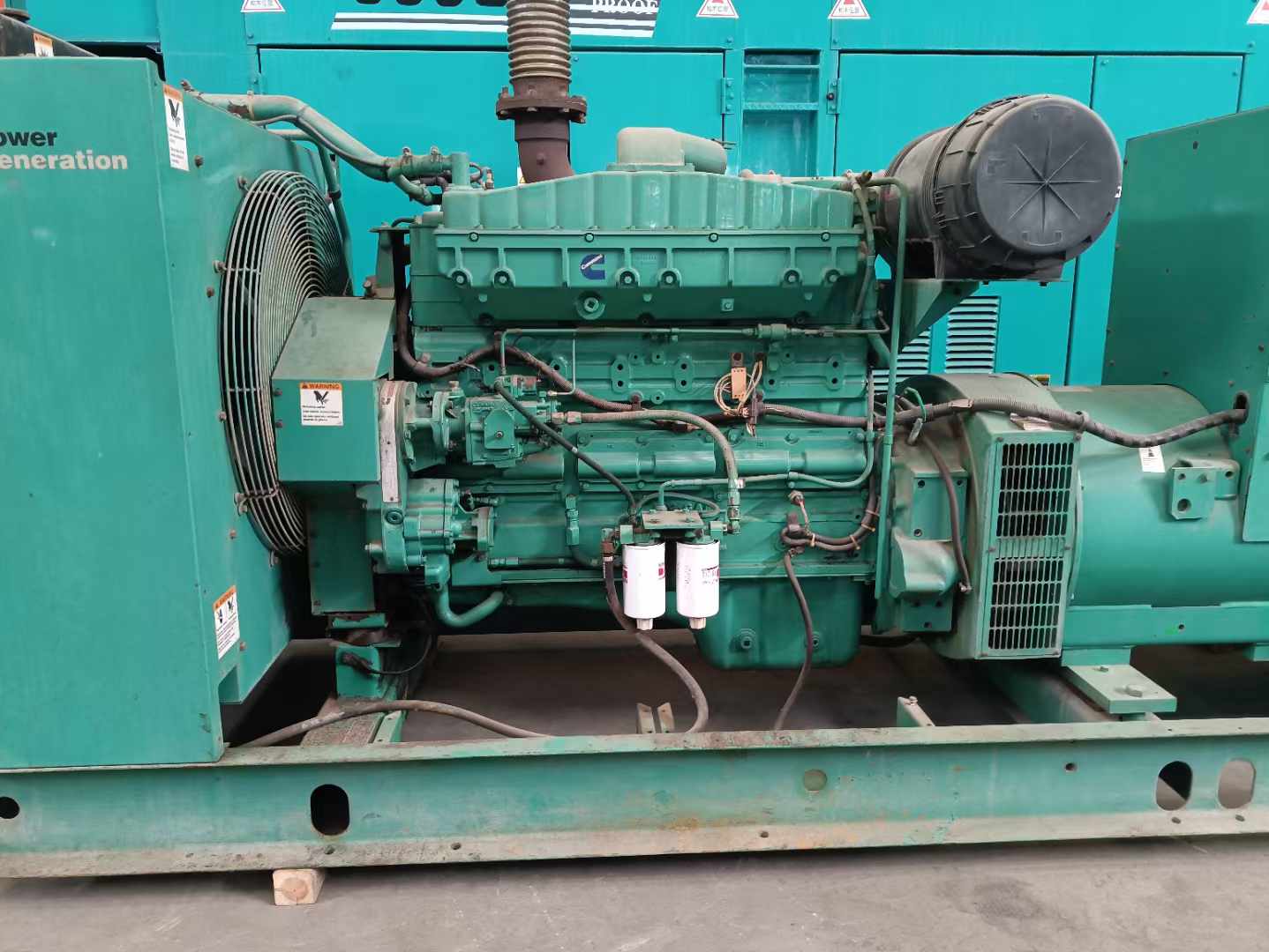 点军过载会对 600kW 柴油发电机组造成哪些损害?